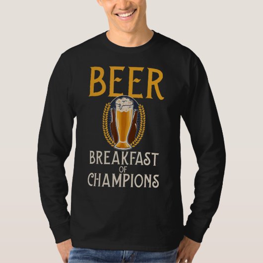 Bierontbijt van Champions T-shirt (Voorkant)