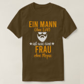 Bierontwerp voor mannen 1 t-shirt (Design voorkant)