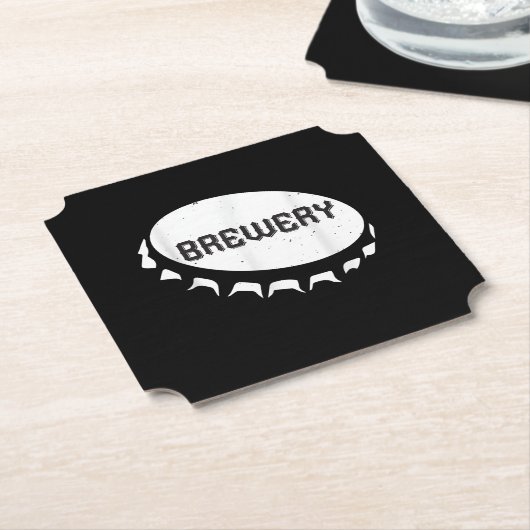 Bierovers| Pet brouwerijbier Kartonnen Onderzetters (Gekanteld)