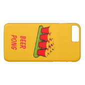 Bierpong iPhone 7 Plus Hoesje (Achterkant (Horizontaal))