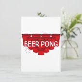 bierpong kaart (Staand voorkant)