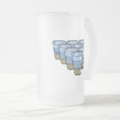 bierpong matglas bierpul (Voorkant rechts)