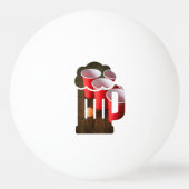 bierpong pingpongbal (Achterkant)