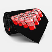 bierpong stropdas (Opgerold)