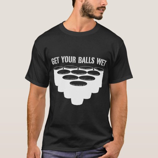 bierpong t-shirt (Voorkant)