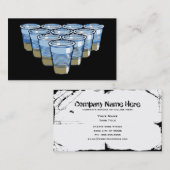 bierpong visitekaartje (Voorkant / Achterkant)