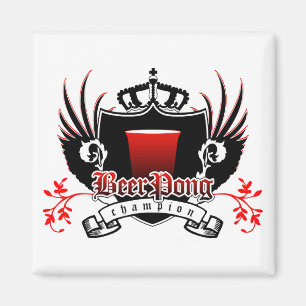 bierpongkampioen royal crest magneet
