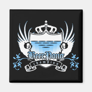 bierpongkampioen royal crest magneet