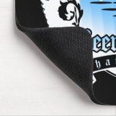 bierpongkampioen royal crest muismat (Hoek)
