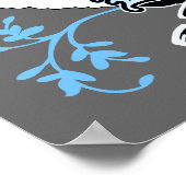 bierpongkampioen royal crest poster (Hoek)
