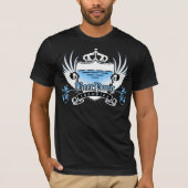 bierpongkampioen royal crest t-shirt (Voorkant)