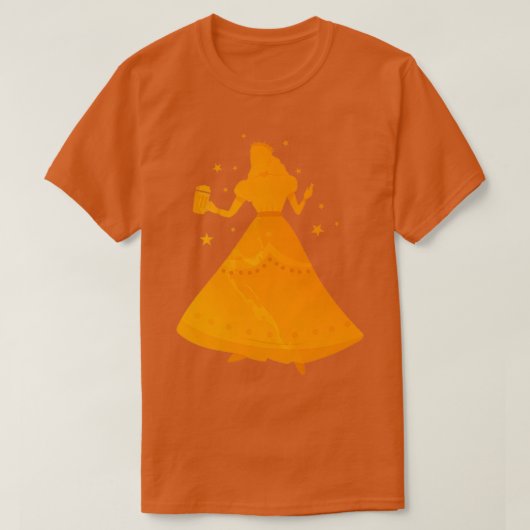 Bierprinses T-shirt (Design voorkant)