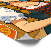 Bierproeven tijdens Oktoberfest in München, Duitsl Poster (Hoek)