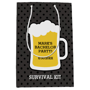 Bierproeverij Bachelor Party Survival Kit Medium Cadeauzakje
