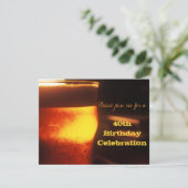 Bierproeverij of verjaardagsfeest uitnodiging (Staand voorkant)