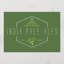Bierproeverij Party Signage, IPA, India Bleke Ale Kaart