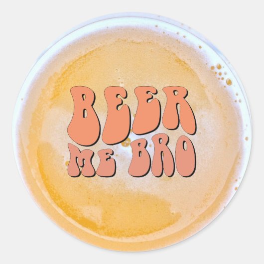 Bierproeverijfeest Ronde Sticker (Voorkant)