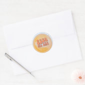 Bierproeverijfeest Ronde Sticker (Envelop)