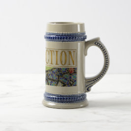 Bierpul 22 oz – GOLD Abstracte Kunst van GGAST