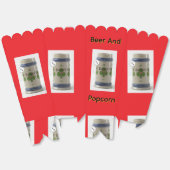 Bierpul En Popcorn Bedankdoosjes (Ongevouwen)