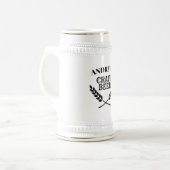 Bierpul met eigen naam voor thuisbrouwer (Voorkant links)