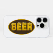 Bierpul Ovaal iPhone Hoesje (Achterkant horizontaal)