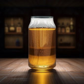 Bierschuim Ideaal Pour - zo vind ik het leuk Blikvorm Glas