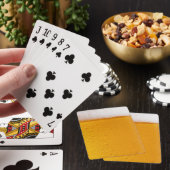 Bierschuimer 3-speelkaarten, standaardindexgezicht pokerkaarten (Insitu)