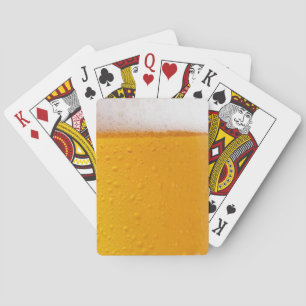 Bierschuimer 3-speelkaarten, standaardindexgezicht pokerkaarten