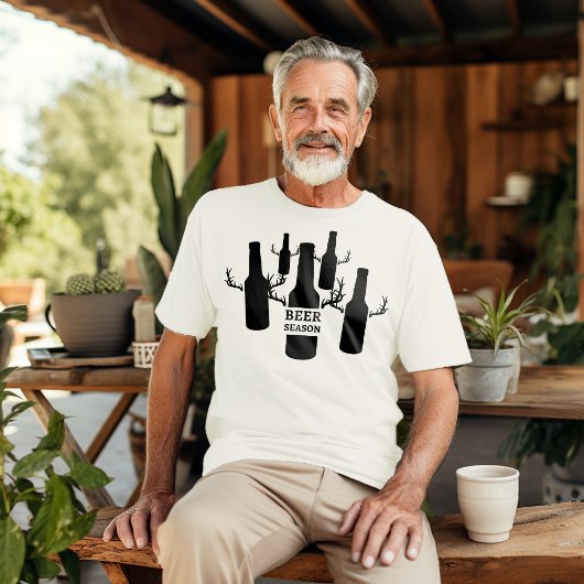 'Bierseizoen' Antlers Mannen T-shirt