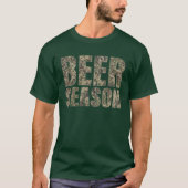 Bierseizoen: Camo On, Bottles Up T-shirt (Voorkant)