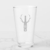 Bierseizoen Funny Beer Humor Glas (Achterkant)