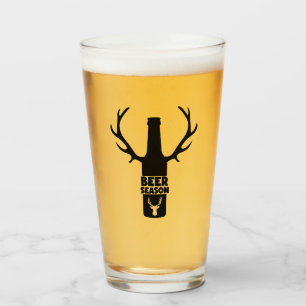 Bierseizoen Funny Beer Humor Glas