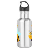 Biersoort Roestvrij stalen waterflesje Waterfles (Achterkant)