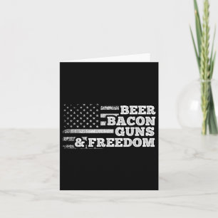 Bierspek Pistolen en Freedom American Flag Kaart