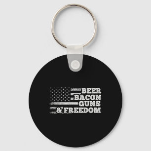 Bierspek Pistolen en Freedom American Flag Sleutelhanger