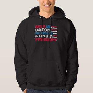 Bierspek Rottweiler Pistolen & amp Freedom 4th of  Hoodie