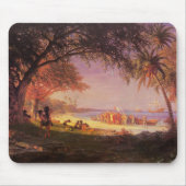 Bierstadt Albert, De landing van Columbus Muismat (Voorkant)