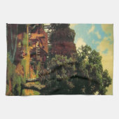 Bierstadt Albert, een bijtende Mill Theedoek (Horizontaal)