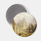 Bierstadt Albert Merced, de Yosemite-vallei Magneet (Voorkant / Achterkant)