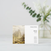 Bierstadt Albert Merced, de Yosemite-vallei Visitekaartje (Staand voorkant)