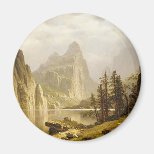 Bierstadt Albert Merced Rivier Yosemite Vallei Magneet