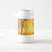 Bierstadt Albert Sunset op de berg Bierpul (Voorkant links)