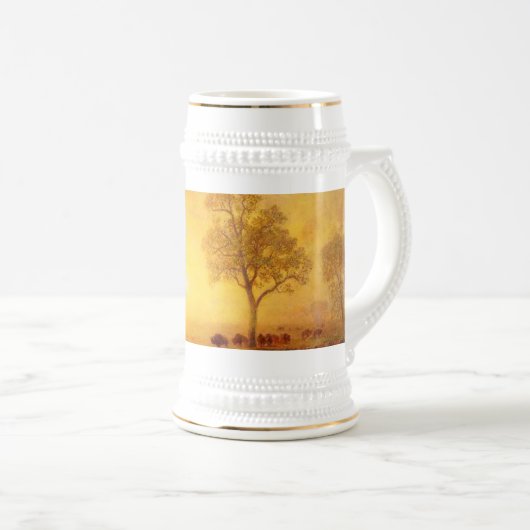 Bierstadt Albert Sunset op de berg Bierpul (Voorkant rechts)