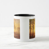 Bierstadt Albert Sunset op de berg Mok (Midden)