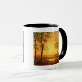 Bierstadt Albert Sunset op de berg Mok (Voorkant rechts)