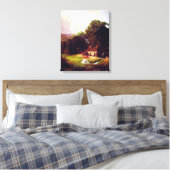 Bierstadt Albert The Old Mill Canvas Afdruk (Insitu (Slaapkamer))