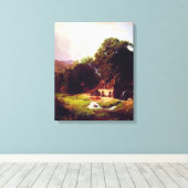 Bierstadt Albert The Old Mill Canvas Afdruk (Insitu (Houten vloer))