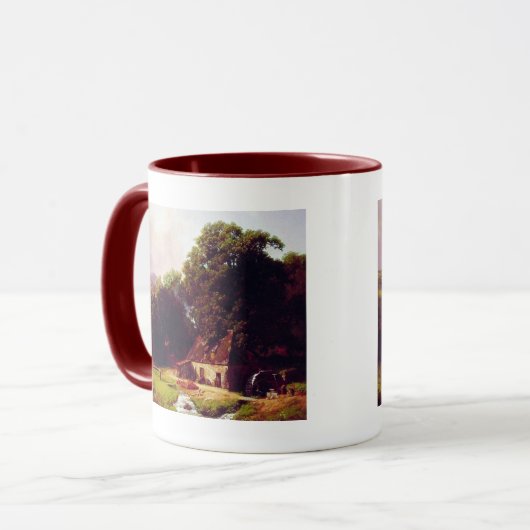 Bierstadt Albert The Old Mill Mok (Voorkant links)