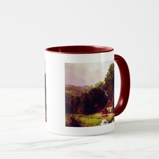 Bierstadt Albert The Old Mill Mok (Voorkant rechts)